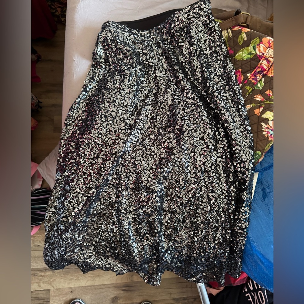 Sequin Skirt